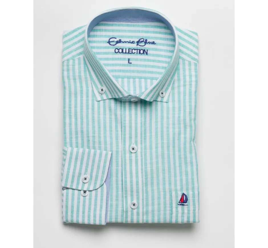 Chemise manches longues LIN