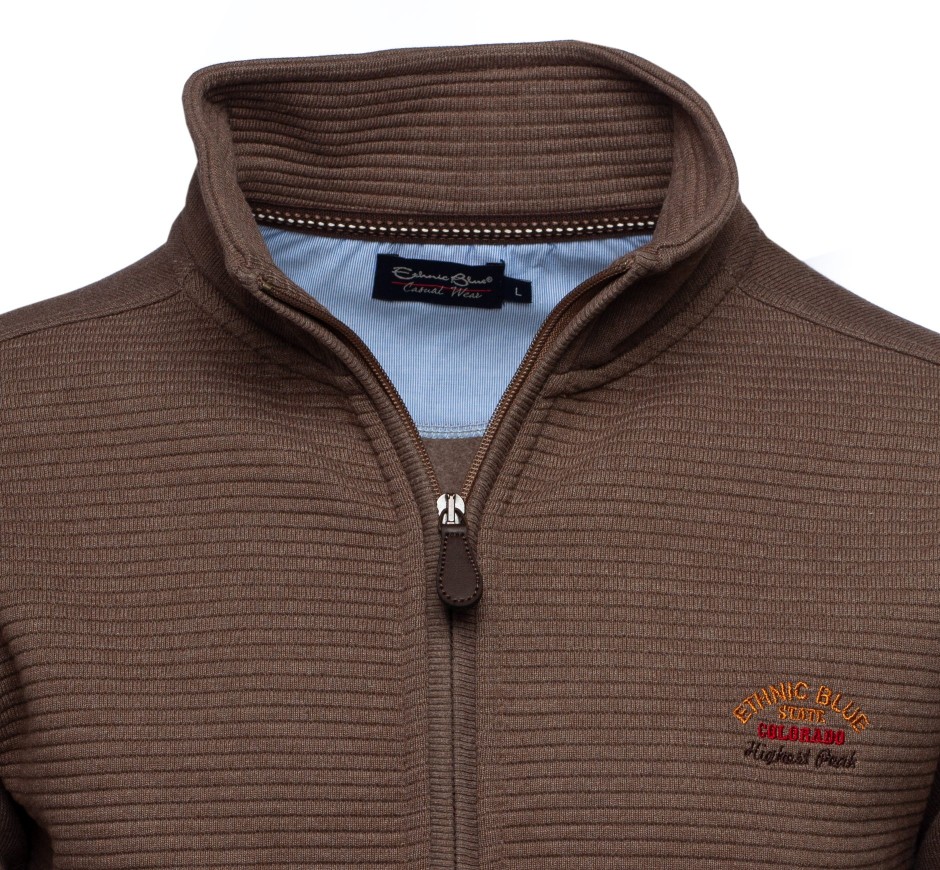 Men’s Ottoman Knit Jacket Made in Portugal