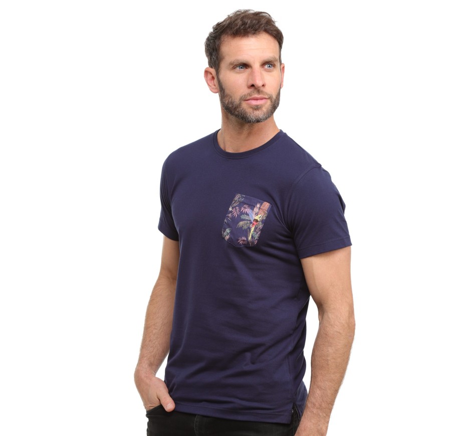 T-Shirt Imprimé tropical