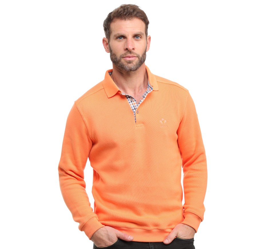 Men's Signature Polo Soft Knit - More Colors | Ethnic Blue