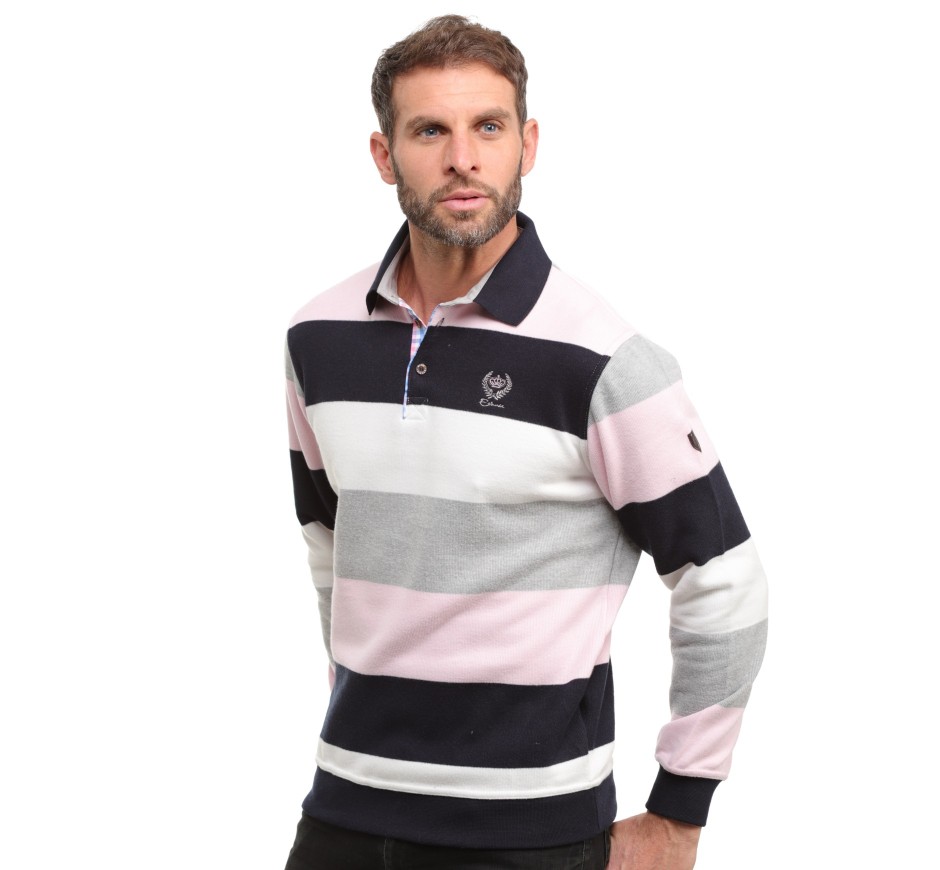 Polo rayé ICONIQUE