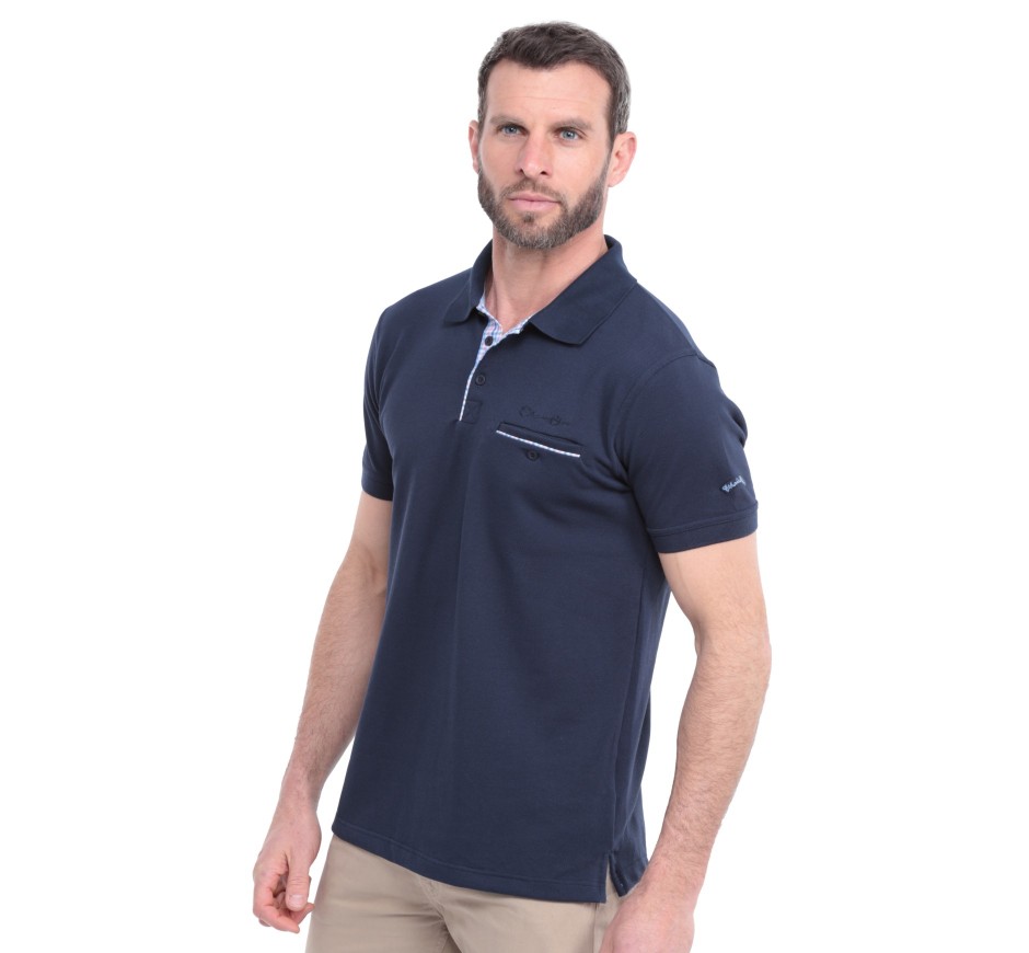 Polo “Référence” maille piquée – confection portugaise
