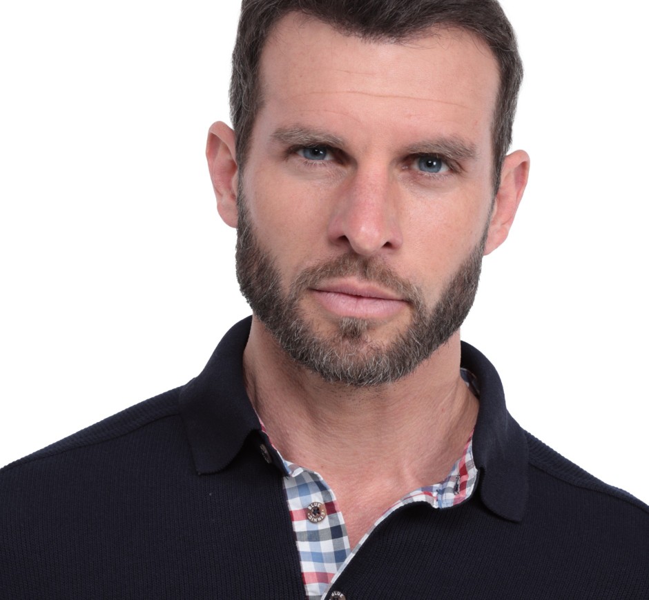 Polo Signature homme – maille douce fabriquée au Portugal