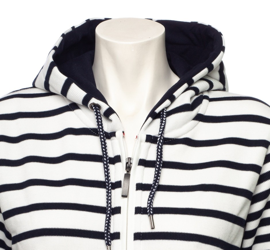 Veste à Capuche Zippée Femme Motif Marin - Confort & Style