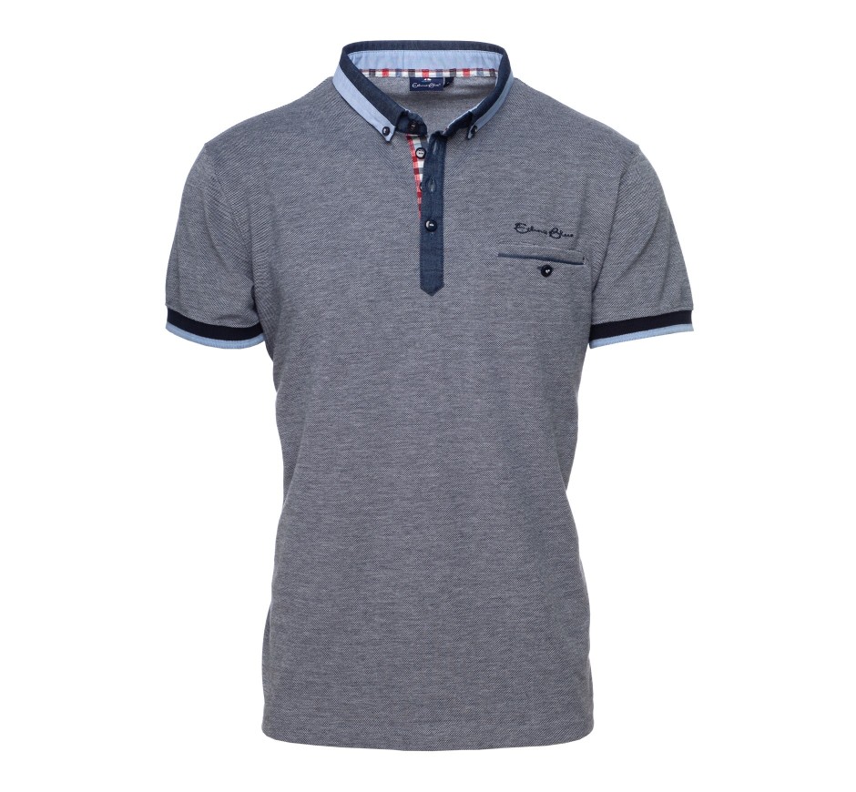 Piqué Polo with Shirt Collar – Portuguese Craftsmanship