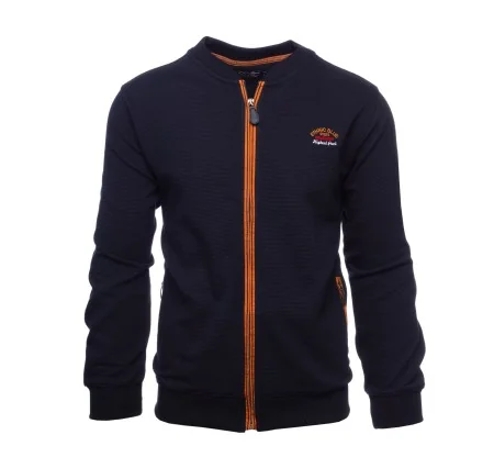 Veste casual en maille ottoman