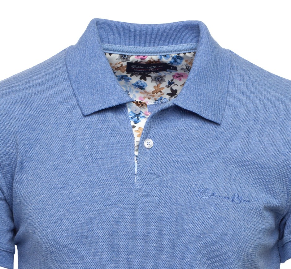Polo col fleuri