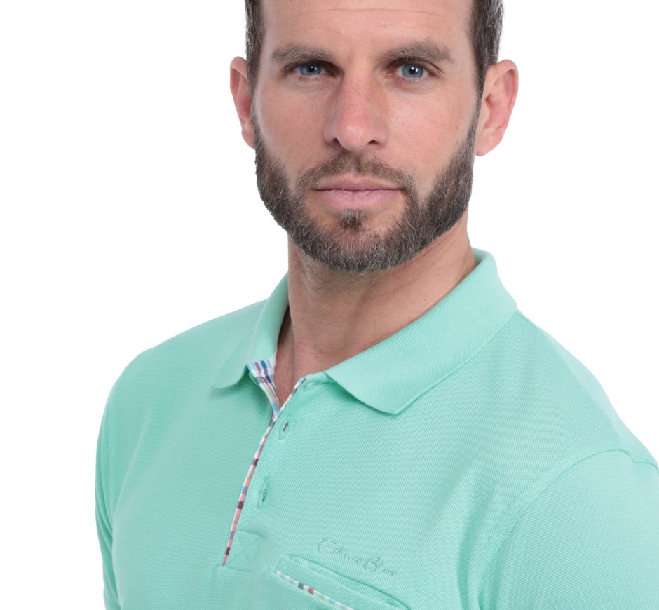 Polo référence maille piquée poche