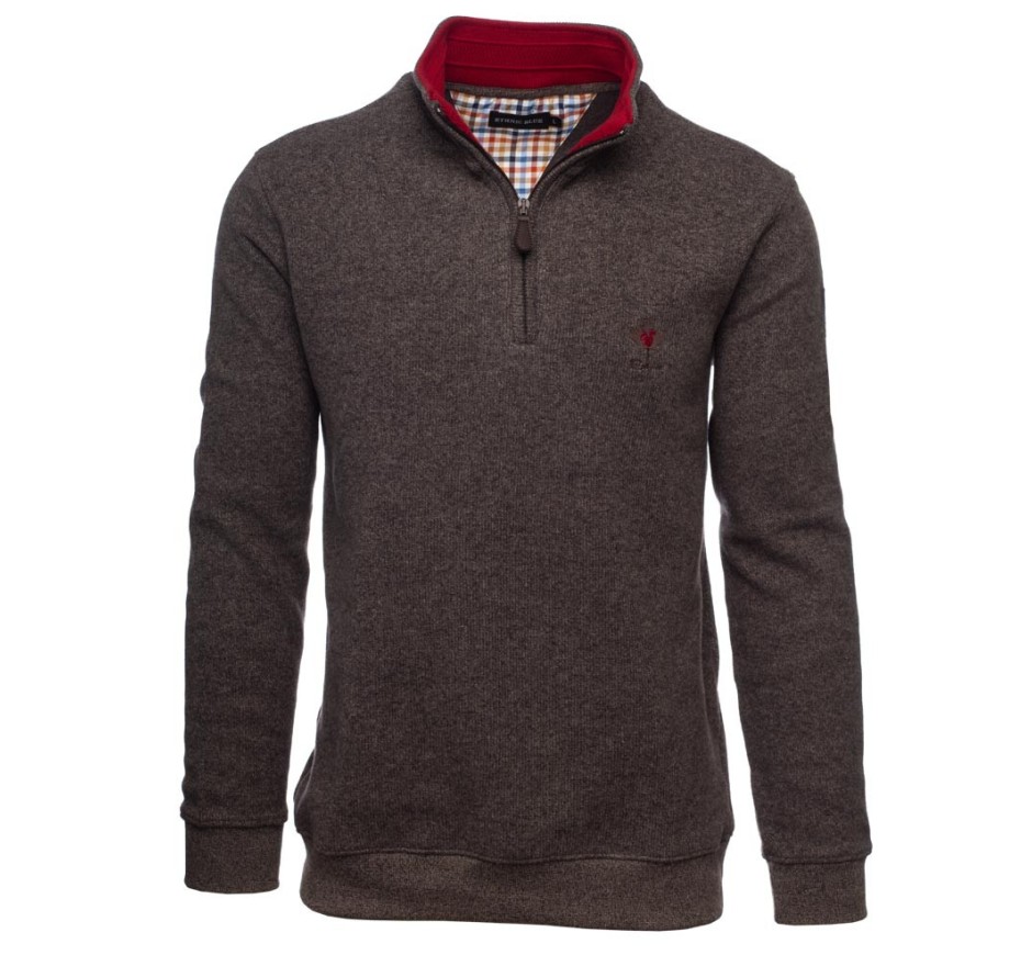 Sweat Zip Signature Homme | Confort & Style – Ethnic Blue