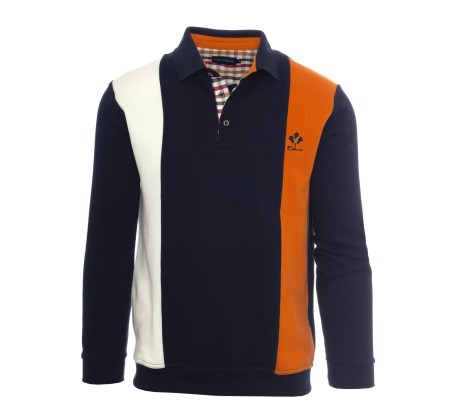 Polo rayures verticales