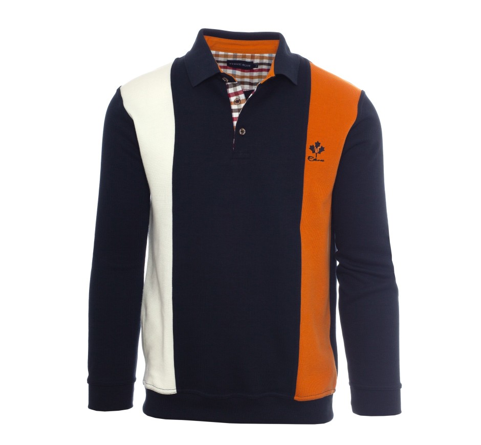 Polo rayures verticales