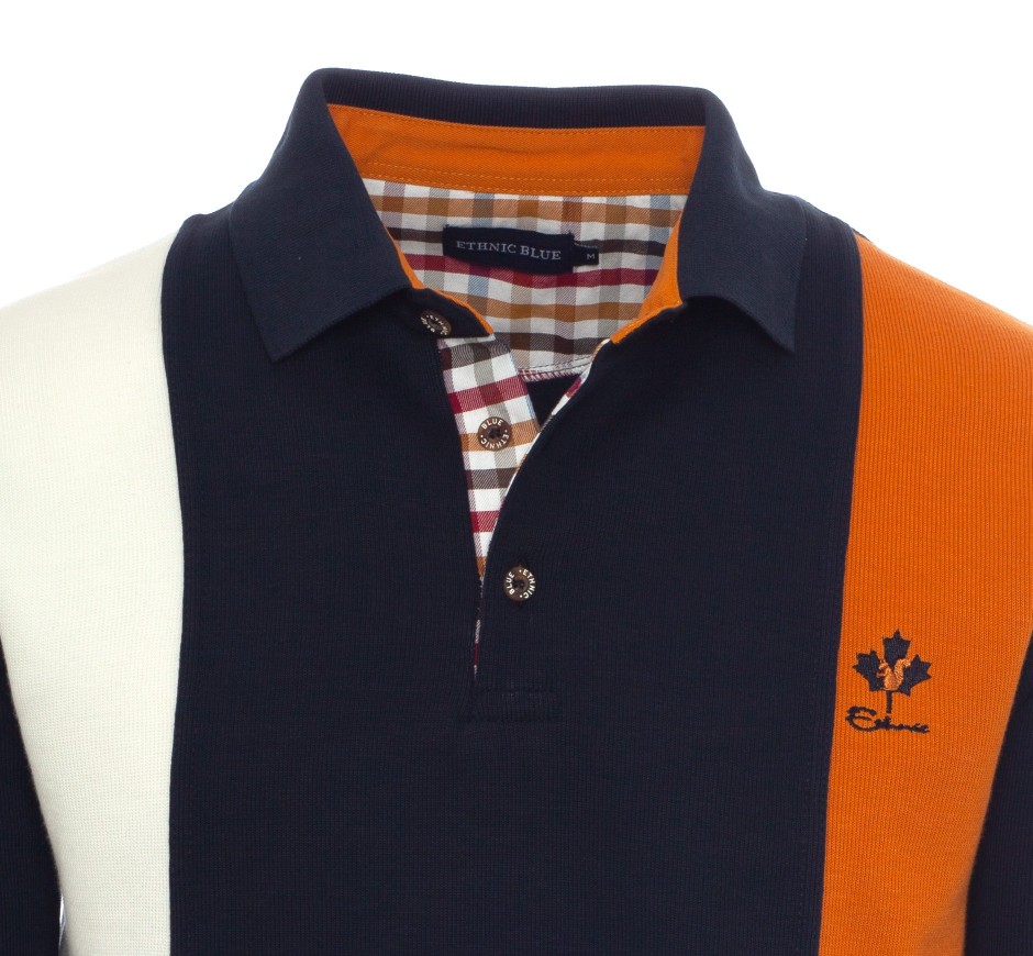 Polo rayures verticales