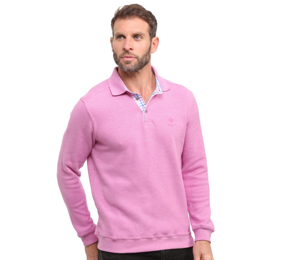 Men’s Plus Size Polo Shirt 3XL & 4XL | Ethnic Blue