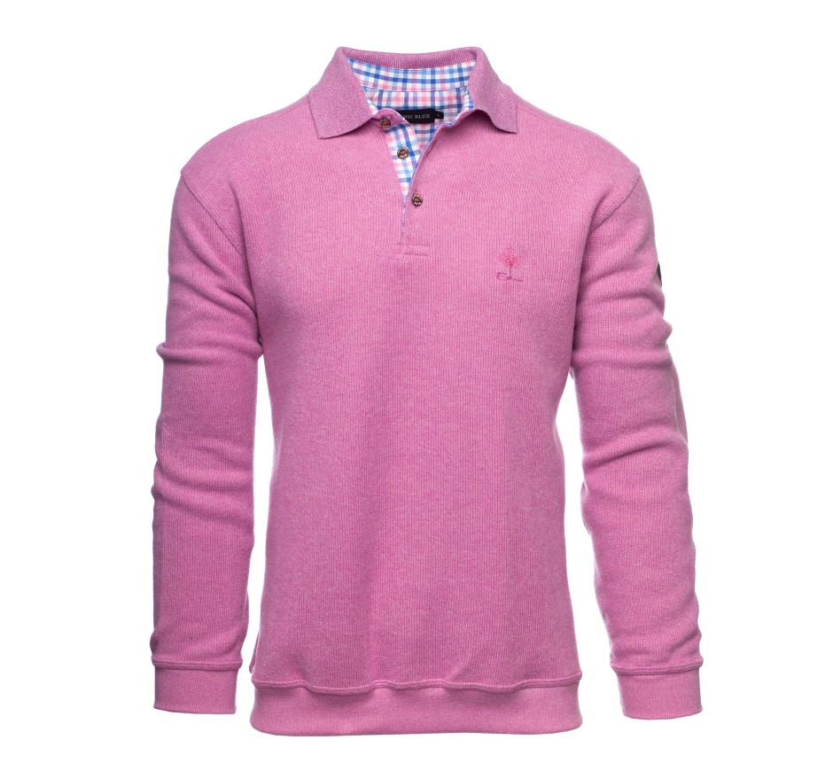 Polo homme grandes tailles 3XL & 4XL – Ethnic Blue