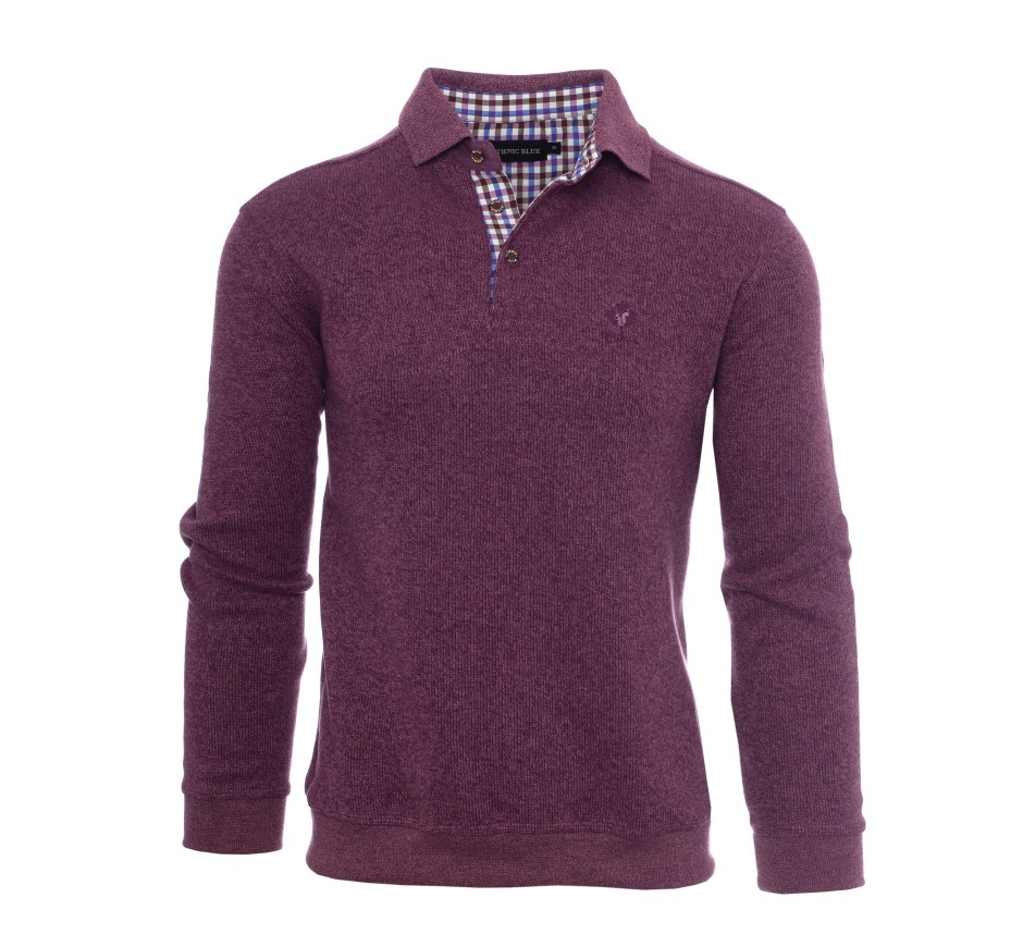 “Signature” soft-touch men’s polo – made in Portugal