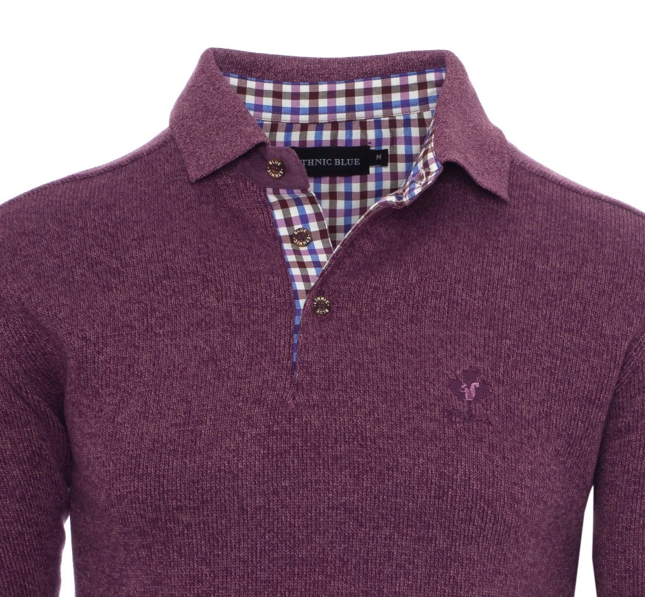“Signature” soft-touch men’s polo – made in Portugal