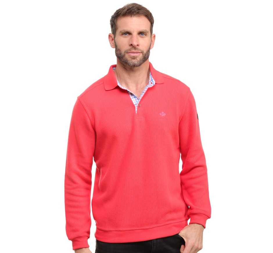 Men’s Plus Size Polo Shirt 3XL & 4XL | Ethnic Blue