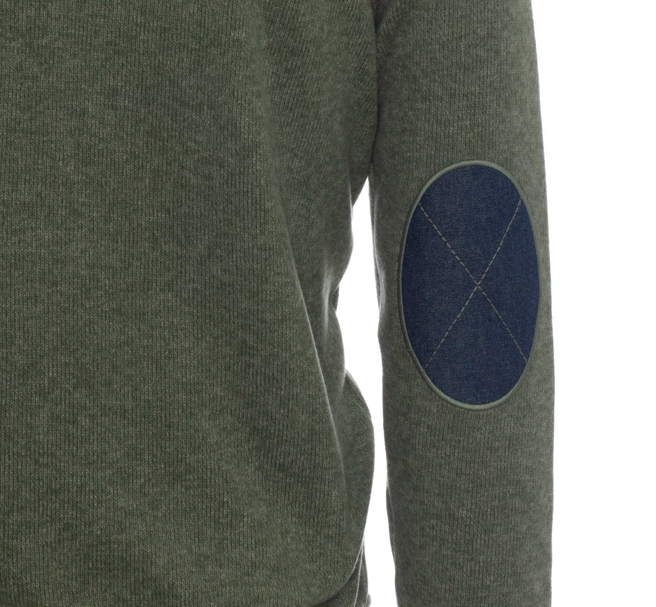 Polo Signature Homme avec Coudières Maille Douce | Ethnic Blue