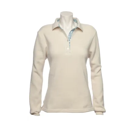 Polo manches longues femme