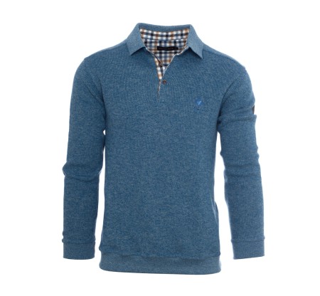 “Signature” soft-touch men’s polo – made in Portugal