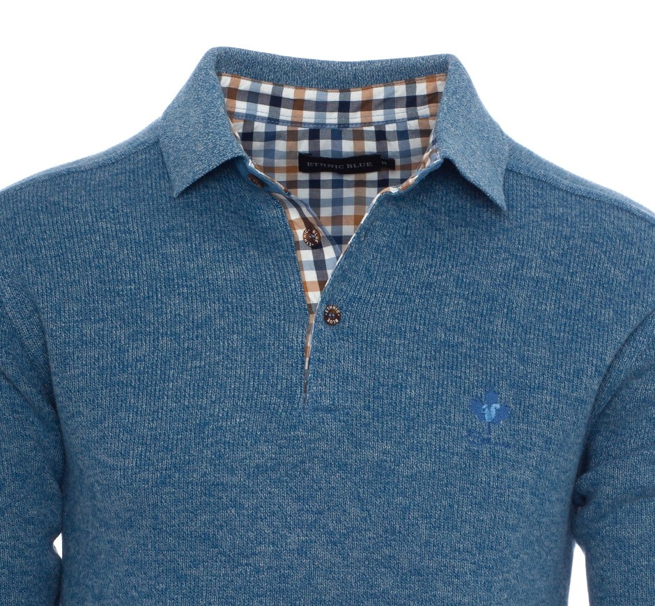 “Signature” soft-touch men’s polo – made in Portugal