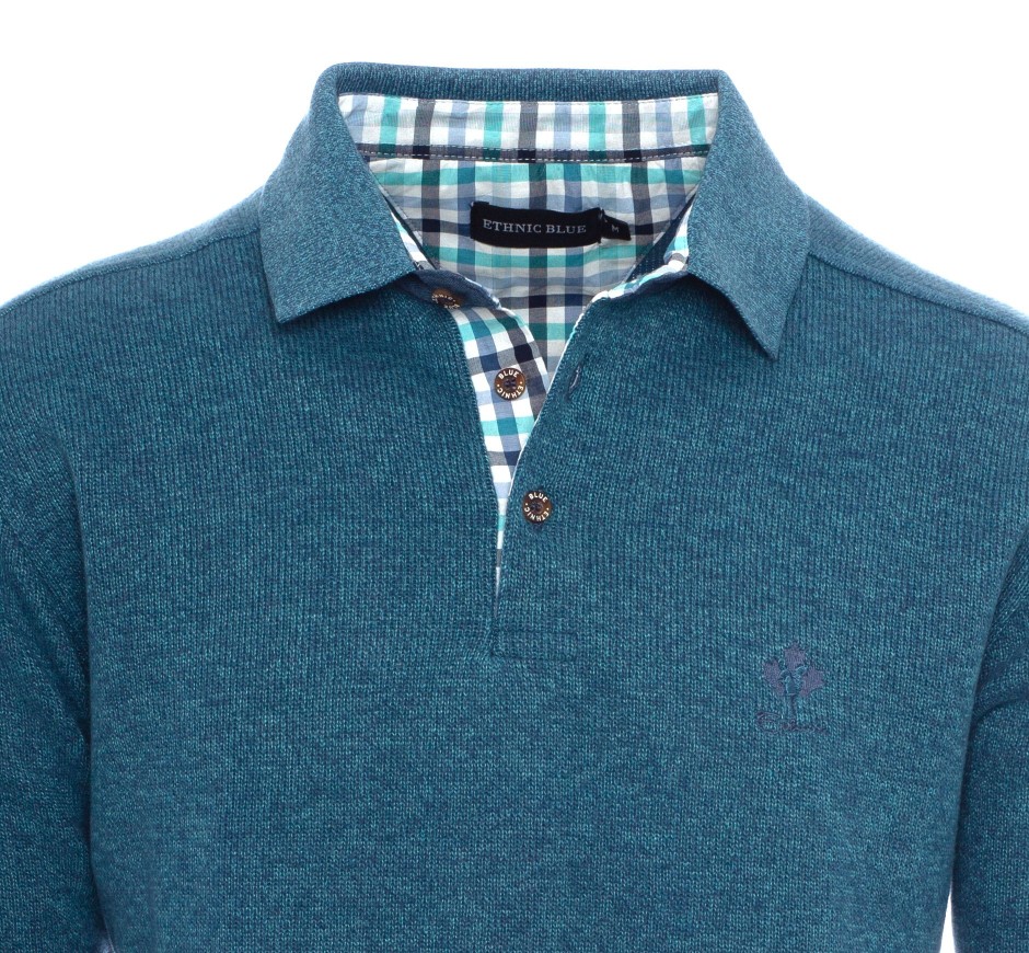 Polo Signature homme – maille douce fabriquée au Portugal
