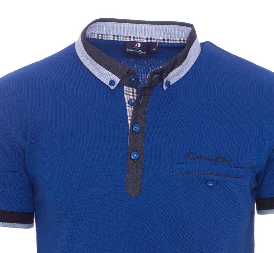 Piqué Polo with Shirt Collar – Portuguese Craftsmanship
