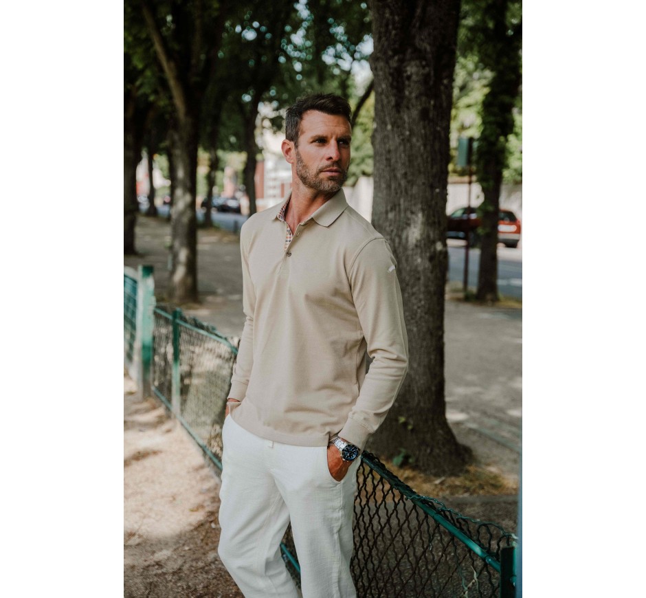 Polo Piqué Manches Longues