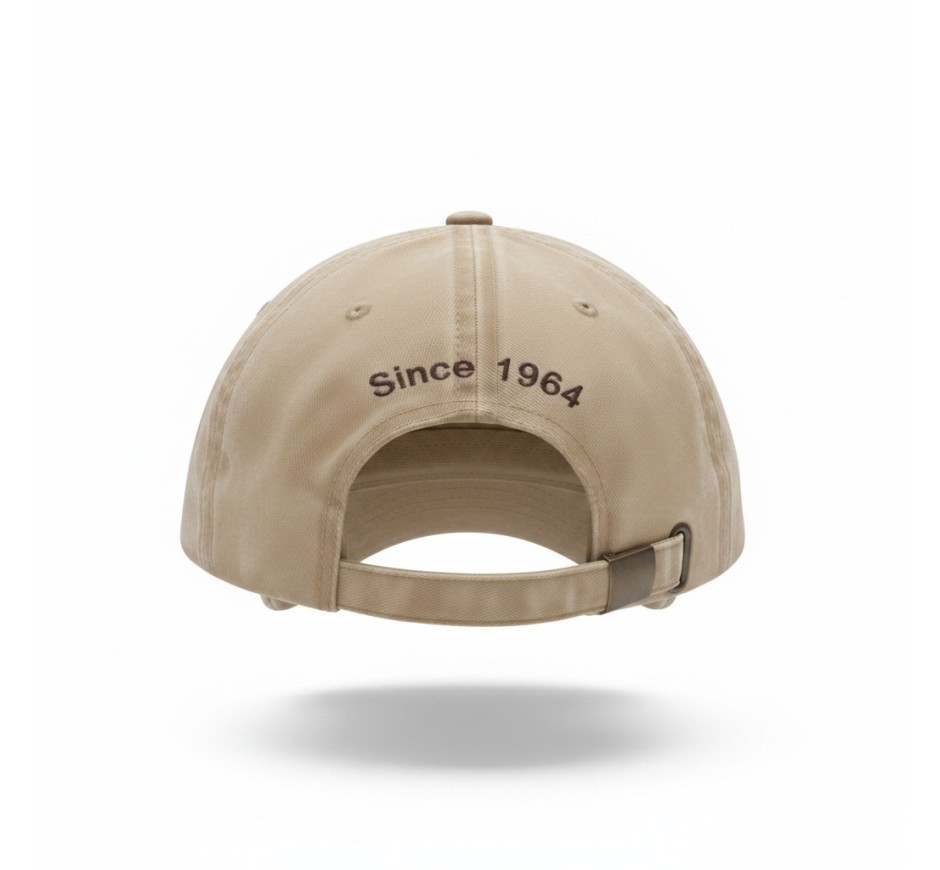 Men's Adjustable Embroidered Cotton Cap | 4 Colours Available