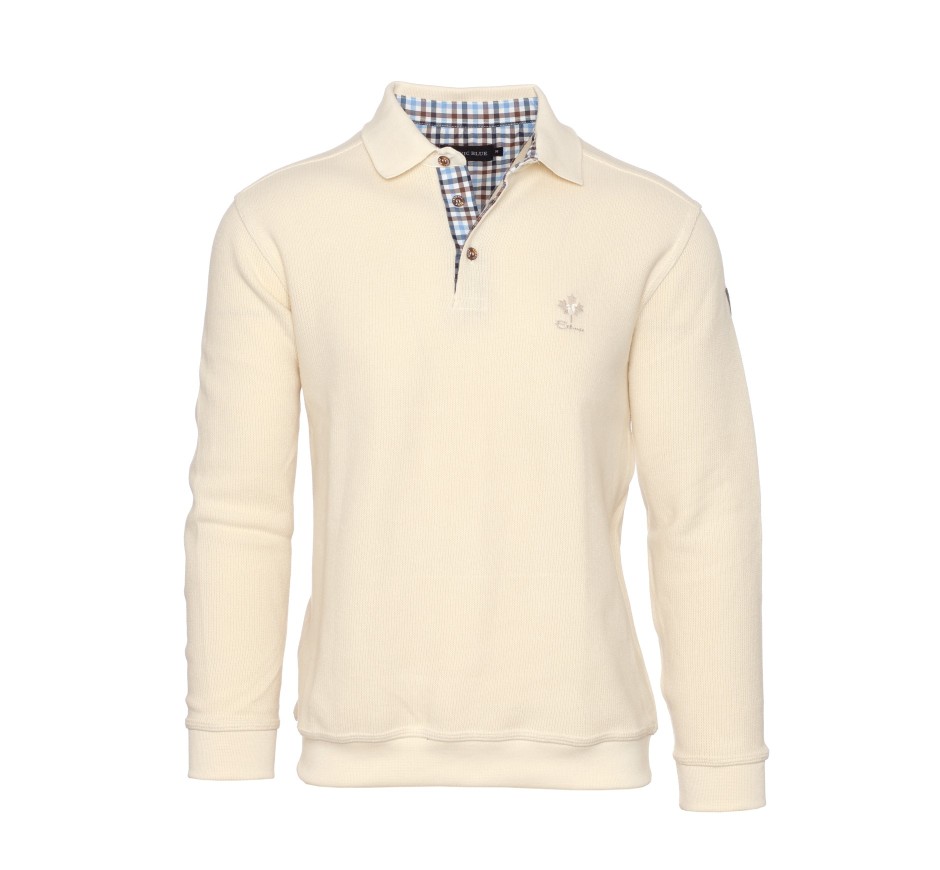 Polo Signature homme – maille douce fabriquée au Portugal