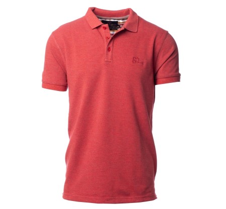 Polo piqué chiné