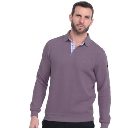 Polo manches longues