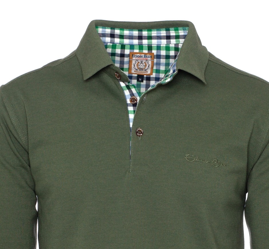 Polo Maille Piquée Homme Grande Taille (3XL, 4XL) | Ethnic Blue
