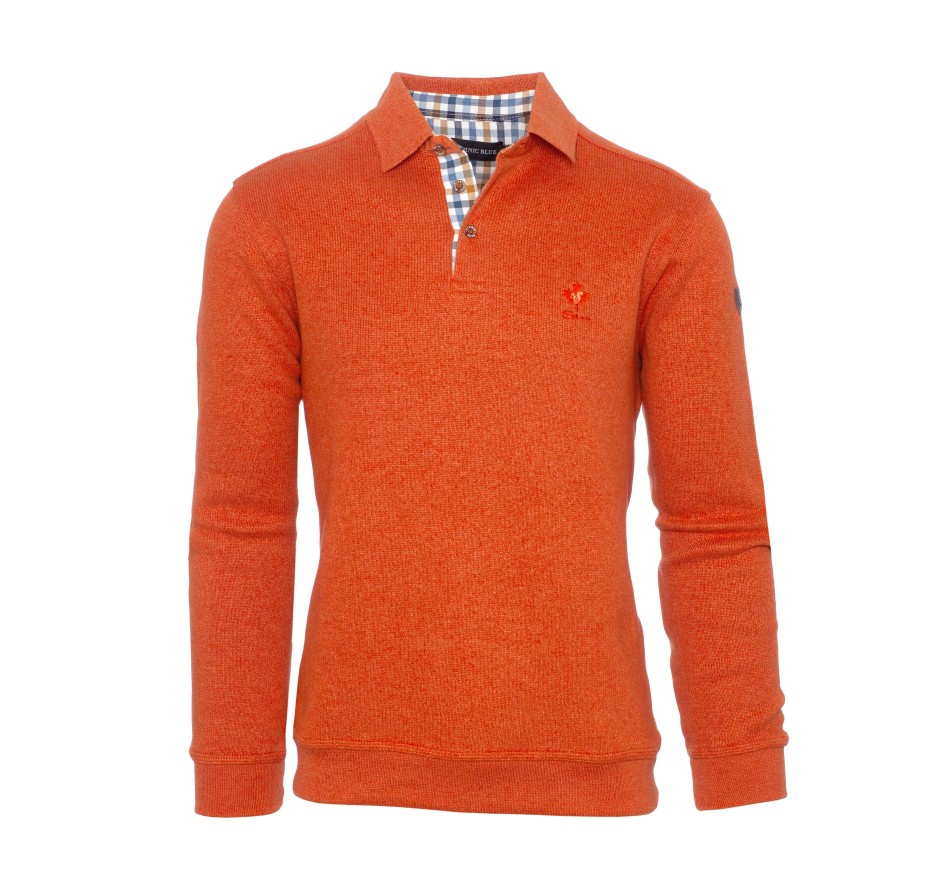 Polo homme « Signature » touché doux – fabriqué au Portugal