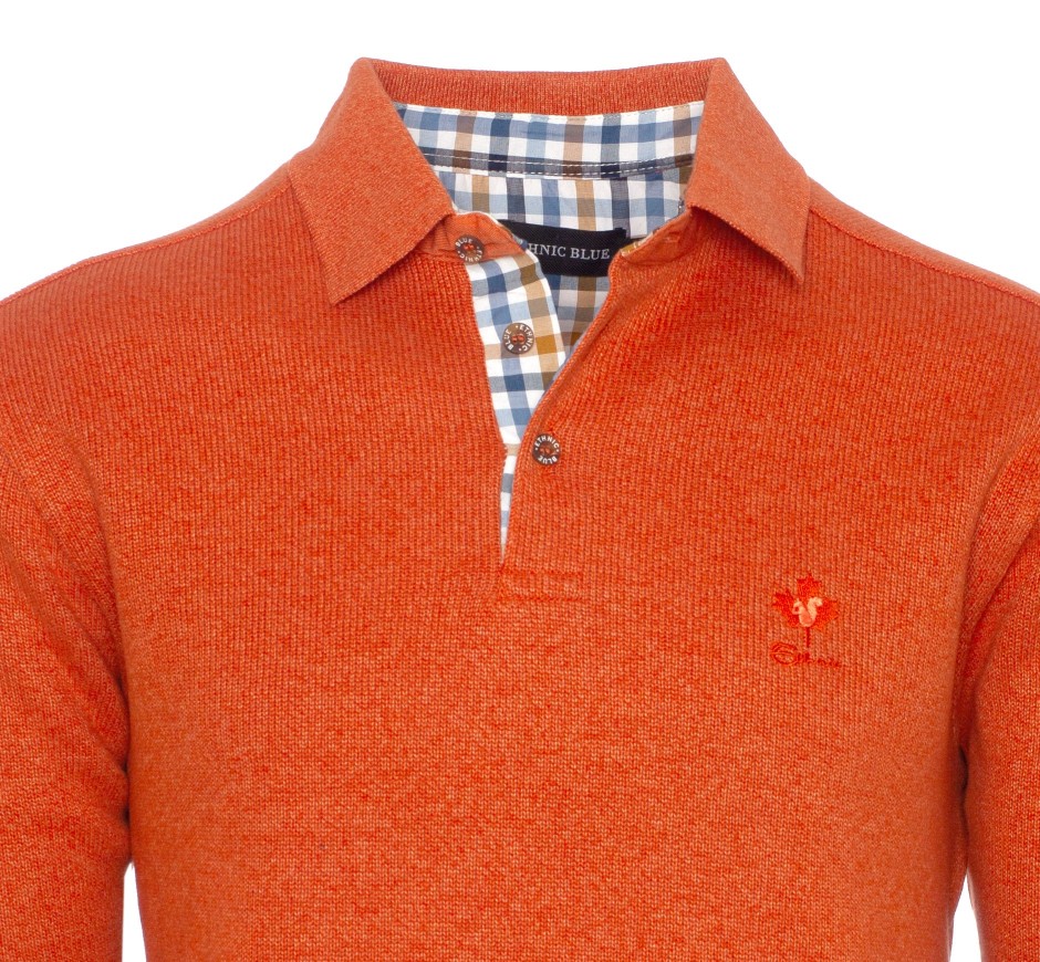 “Signature” soft-touch men’s polo – made in Portugal