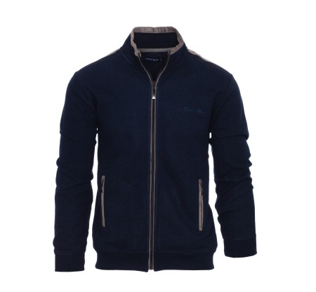 Veste légère en maille chinée