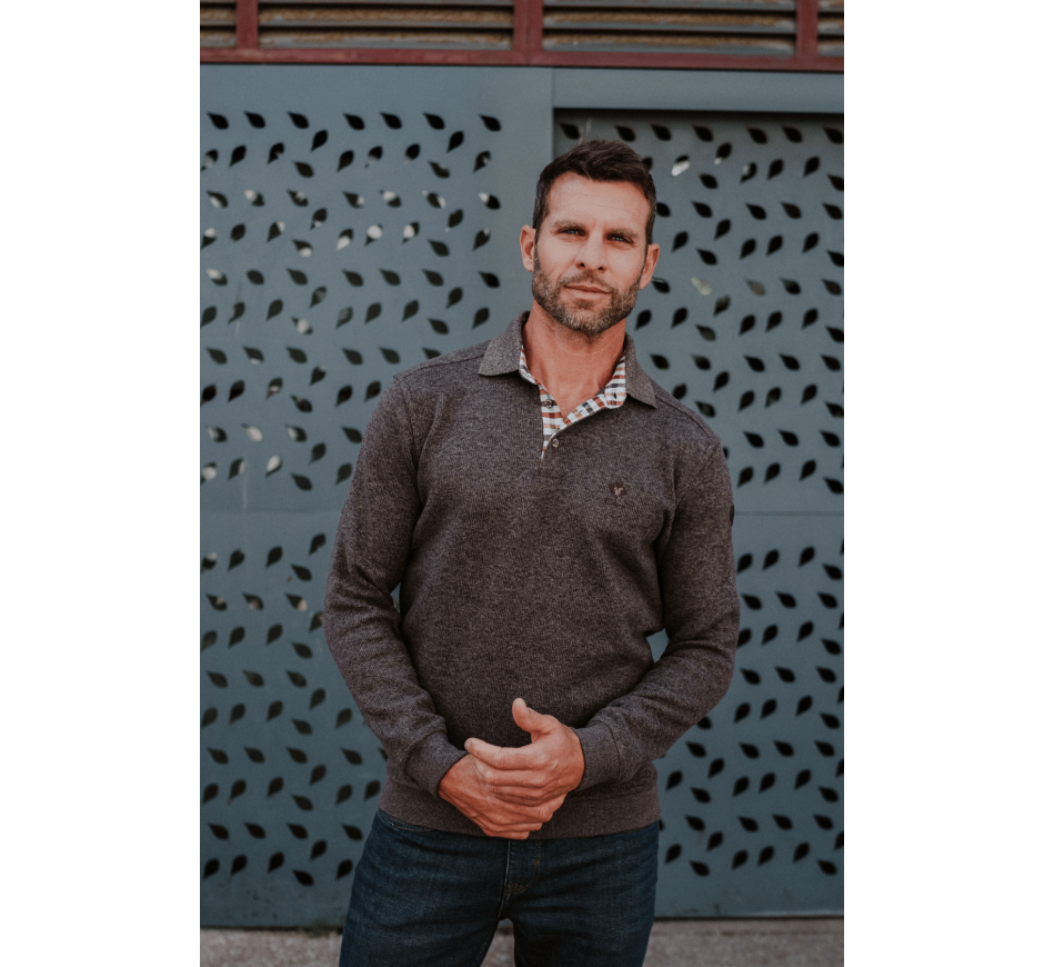 Men's Signature Polo - Exclusive Soft-Touch Knit | Ethnic Blue