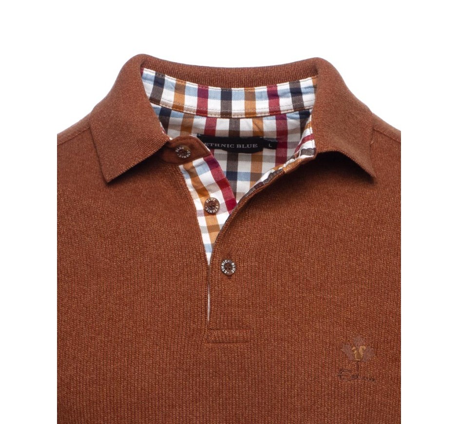 “Signature” soft-touch men’s polo – made in Portugal