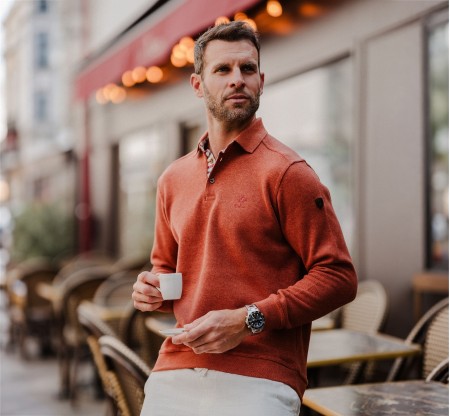 Men’s Signature Polo – Soft Knit Made in Portugal