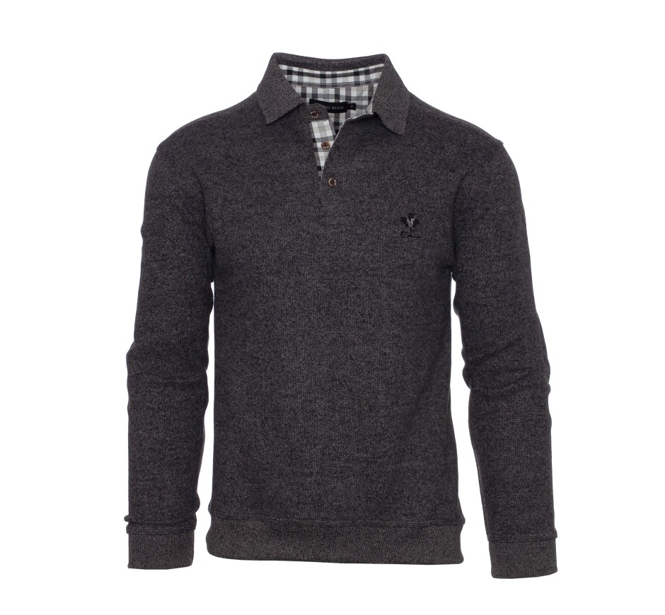 Polo Signature Homme Maille Douce Exclusive | Ethnic Blue