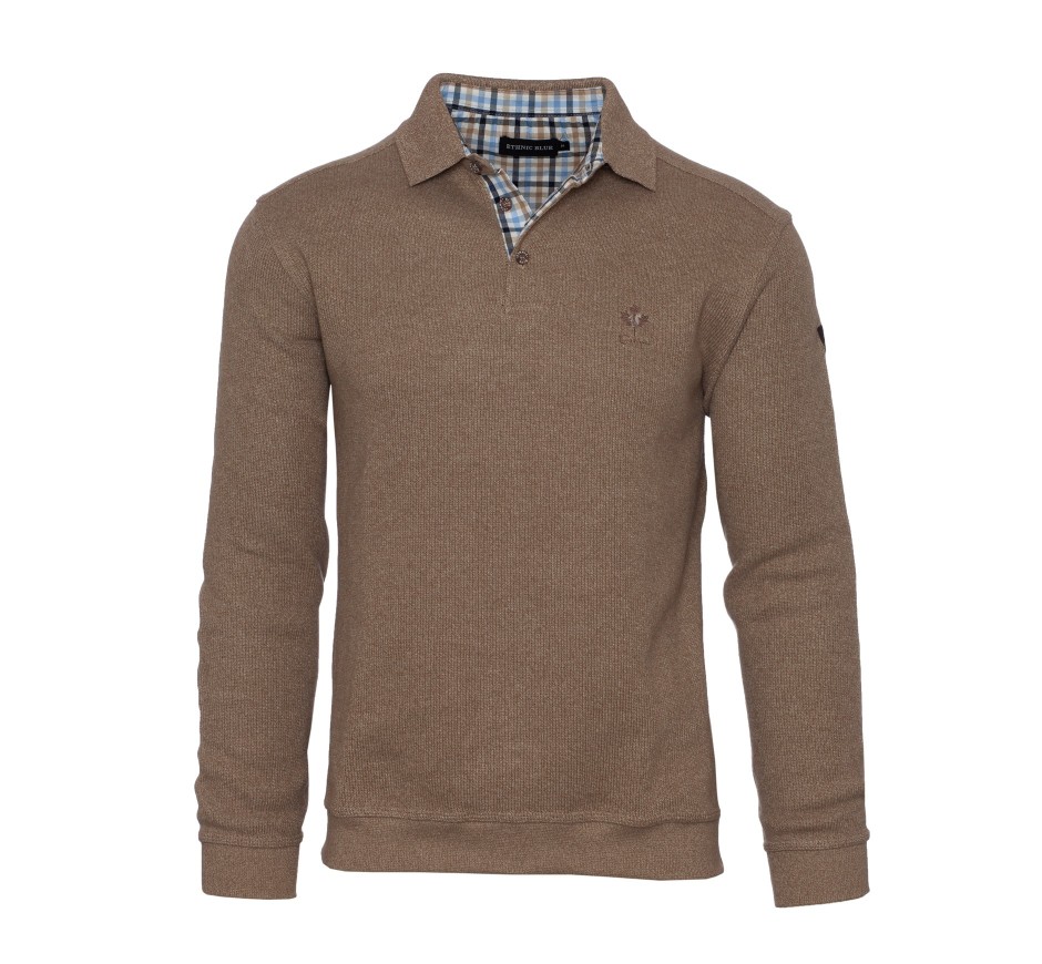 Polo Signature homme – maille douce fabriquée au Portugal