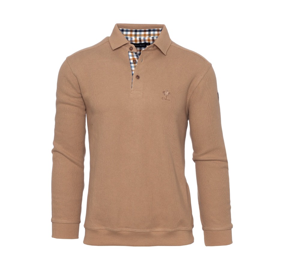 Polo Signature Homme Maille Douce Exclusive | Ethnic Blue