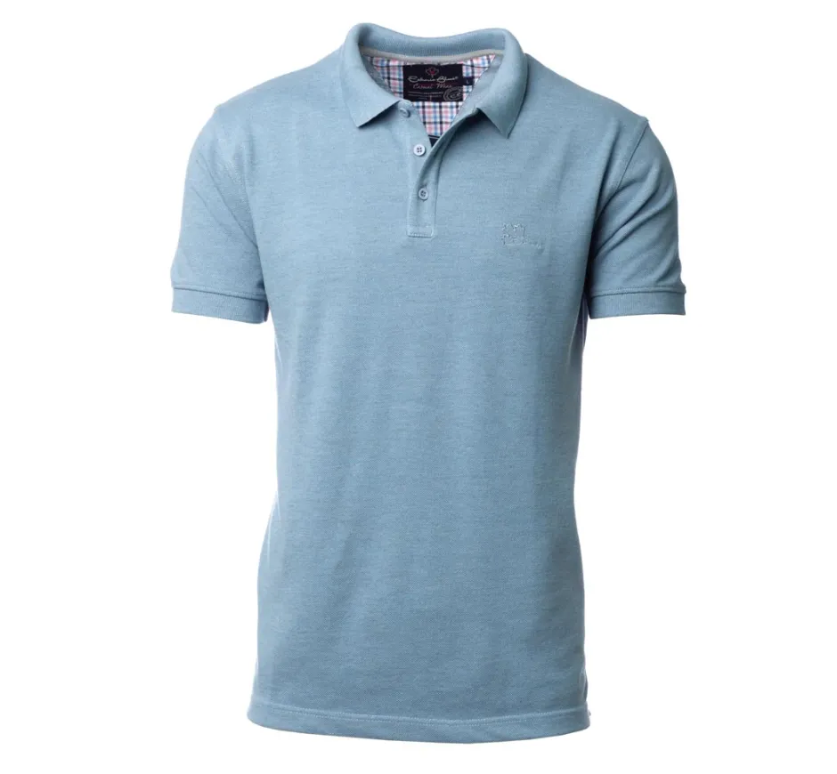 Polo piqué manches courtes uni