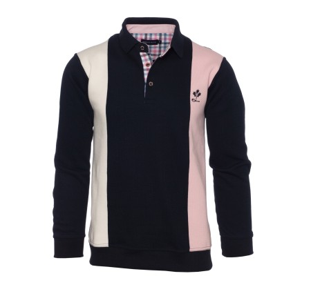 Polo rayures verticales