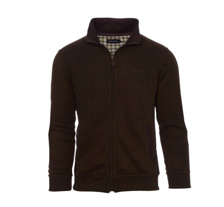 Men's Soft Touch Knitted Jacket | Ethnic Blue