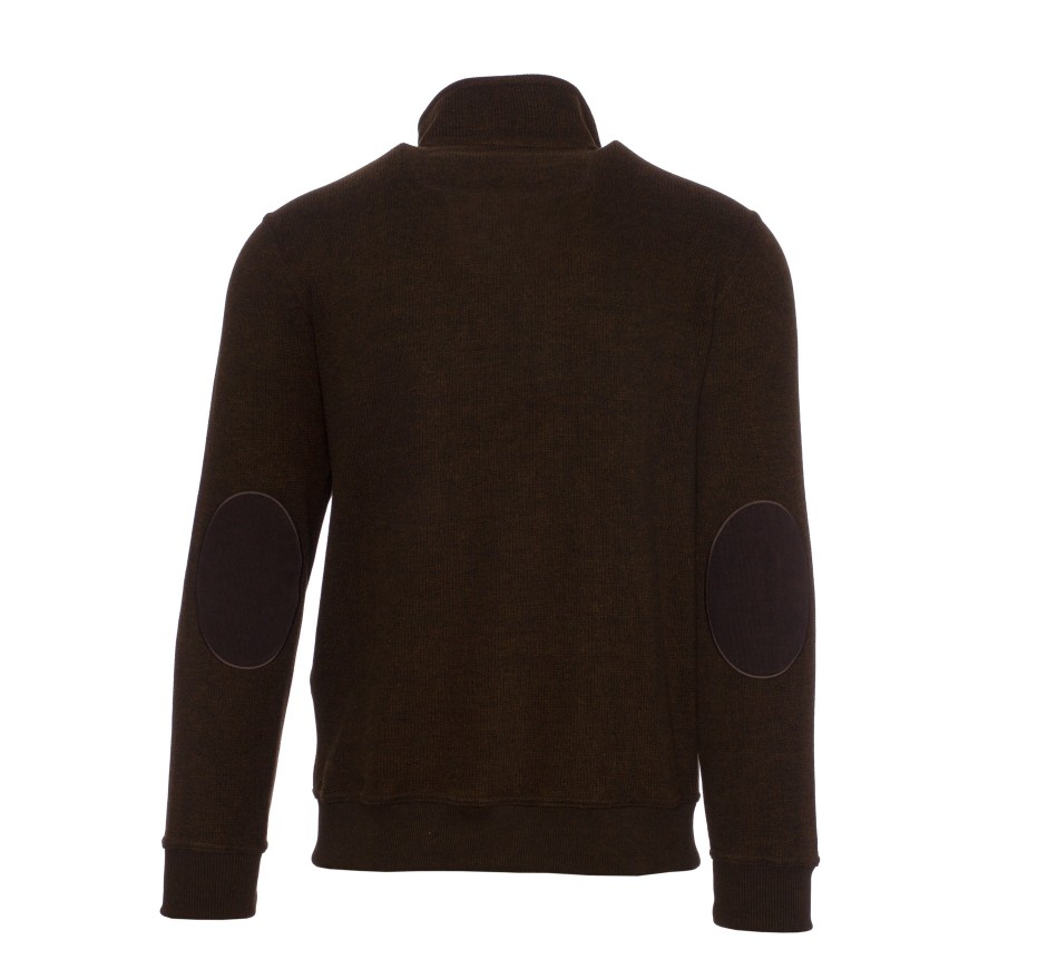 Men's Soft Touch Knitted Jacket | Ethnic Blue