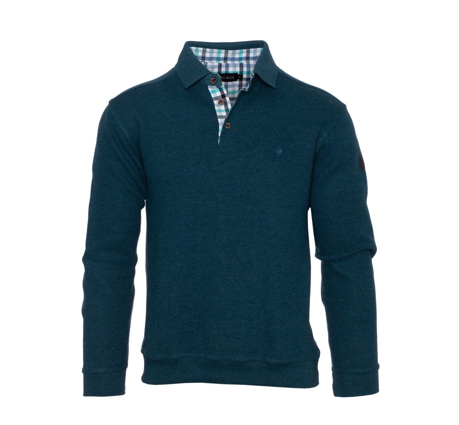 Polo homme grandes tailles 3XL & 4XL – Ethnic Blue