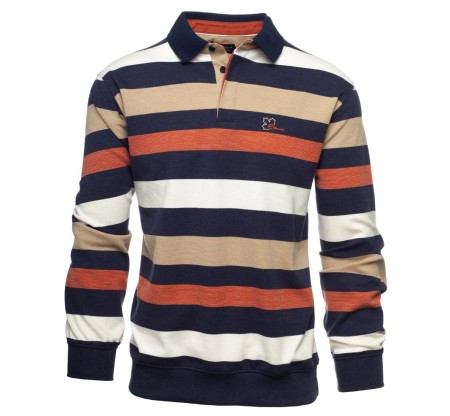 Polo rayé