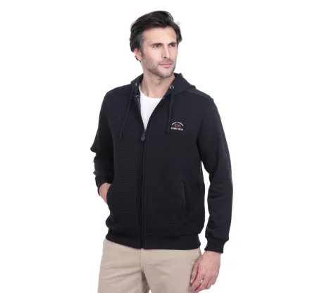 Veste à capuche unie