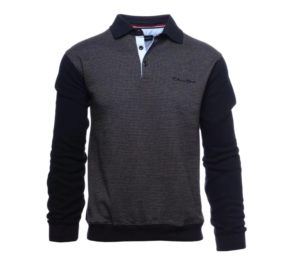 Polo-shirt jacquard pattern
